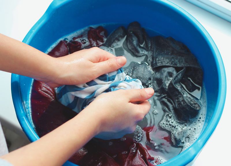 Washing Clothes With Only Water