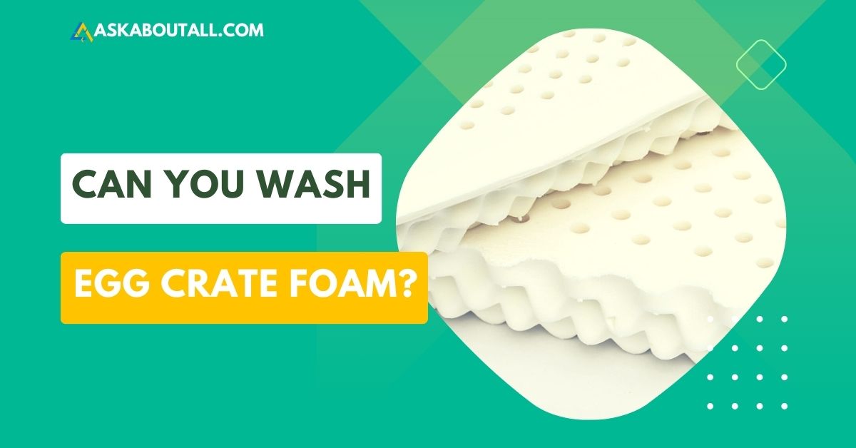 can you wash an egg carton mattress pad